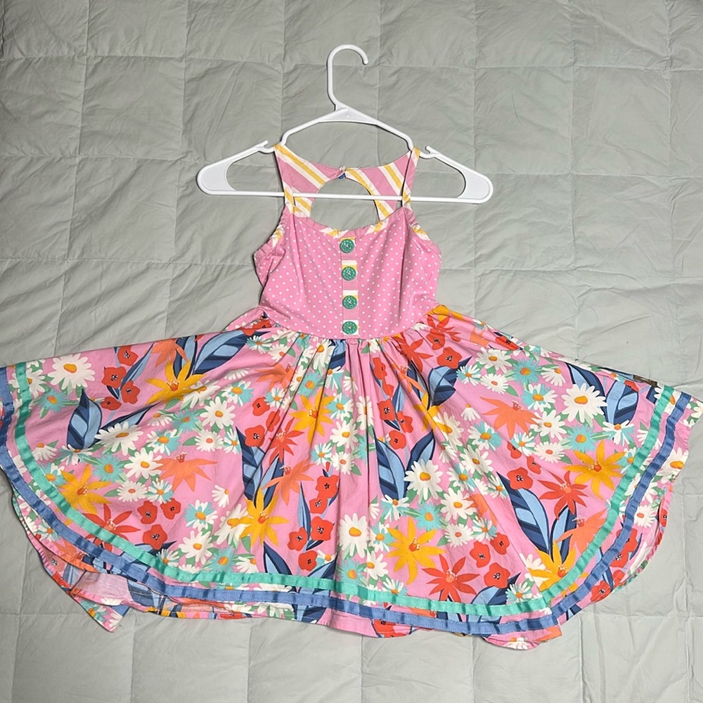 Matilda Jane girls size 8 floral dress
